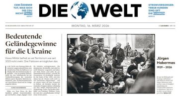 �������� ��������: �������� Die Welt ������� �� ������ ������, ��� ������� ������� �������� ������ ��� ����������: ������������� ��������������� ������������ ��� ��������