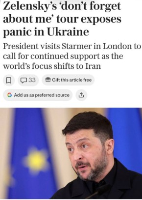 ��������� The Telegraph: ������ ���������� ��� �������� ��� ��� �������� ������ �� �������