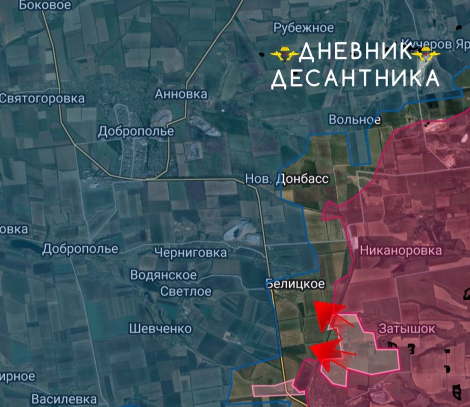 Новости с "Добропольского выступа" сообщает "Дневник десантника": Новости с "Добропольского выступа" сообщает "Дневник десантника":