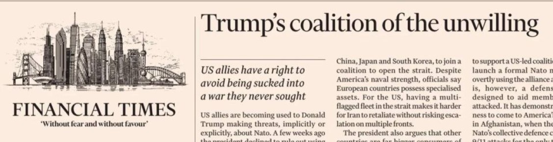 �������� ��������: Financial Times ����� �������� �������� �������, ������� ����� �������� ��������� ��� ������ ���������� �������: ��������� �����������
