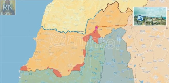 Сообщается, что израильские силы захватили Хиам на юго-востоке Ливана