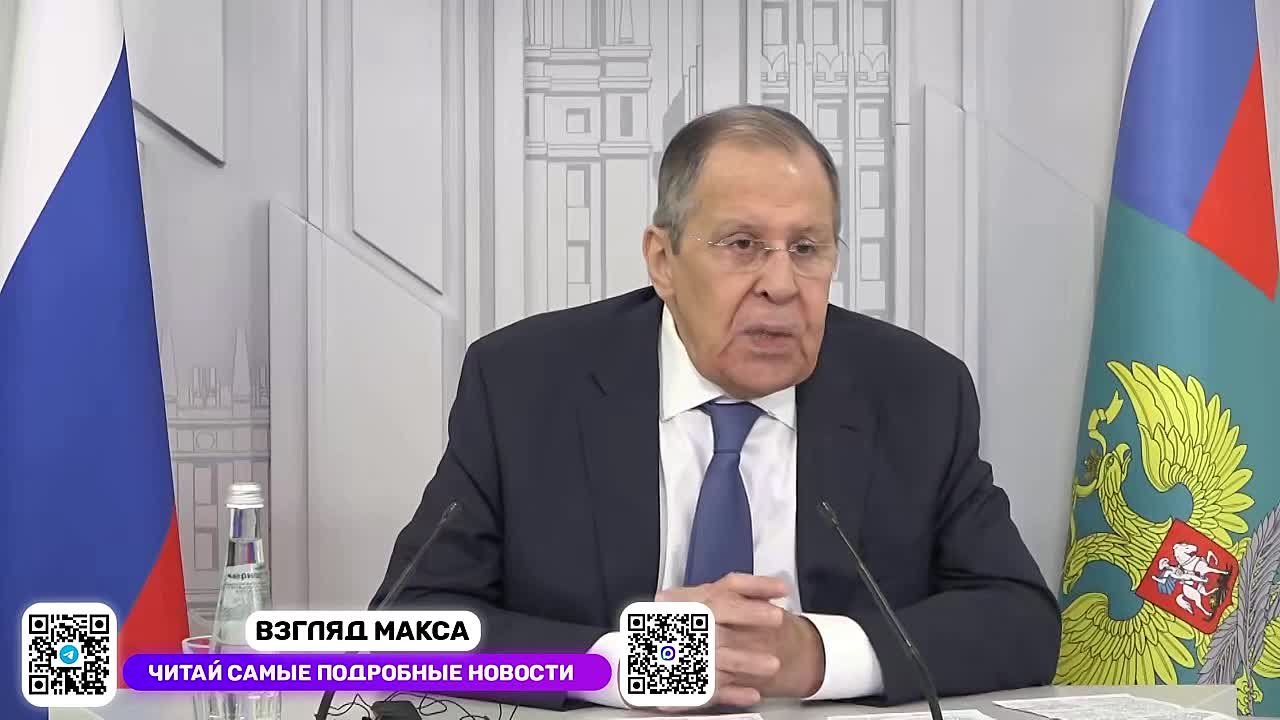 Министр иностранных дел России Сергей Лавров дал большое интервью французскому France Televisions