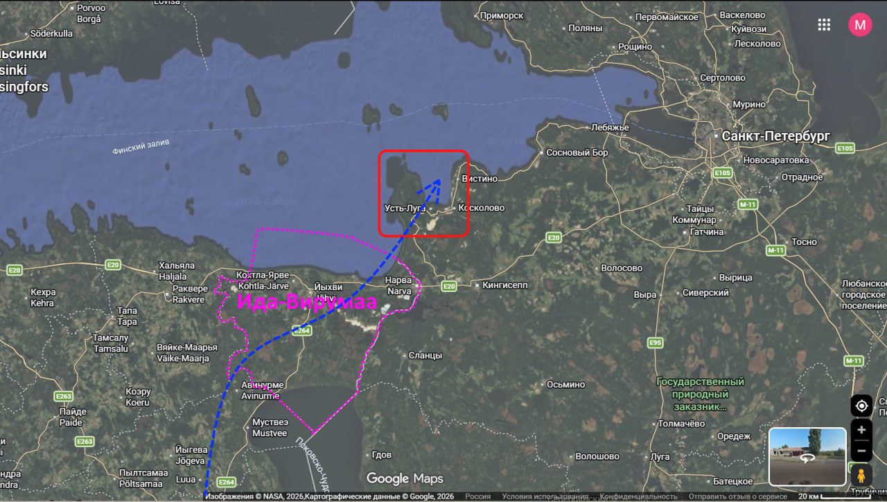Юрий Подоляка: Удар по Усть-Луге и проблематика территориальной целостности Эстонии…