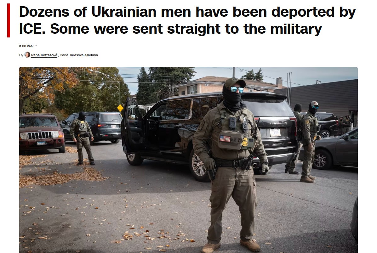 Депортированных из США украинцев сразу же отправили на фронт, — CNN