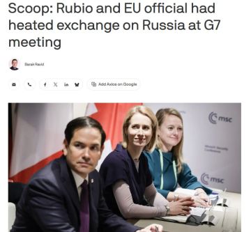 Рубио предложил Каллас самостоятельно заняться урегулированием украинского конфликта, сообщает Axios