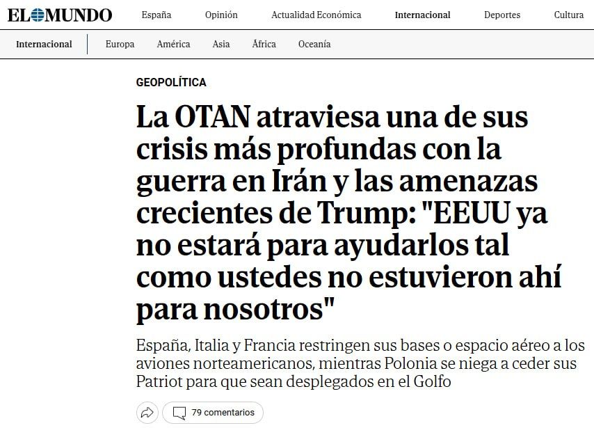 El Mundo: ���� ���������� ���� �� ����� ������ �������� �� ���� ���������������� ���������