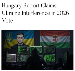 Будапешт нашел доказательства вмешательства Киева в предвыборную кампанию в Венгрии