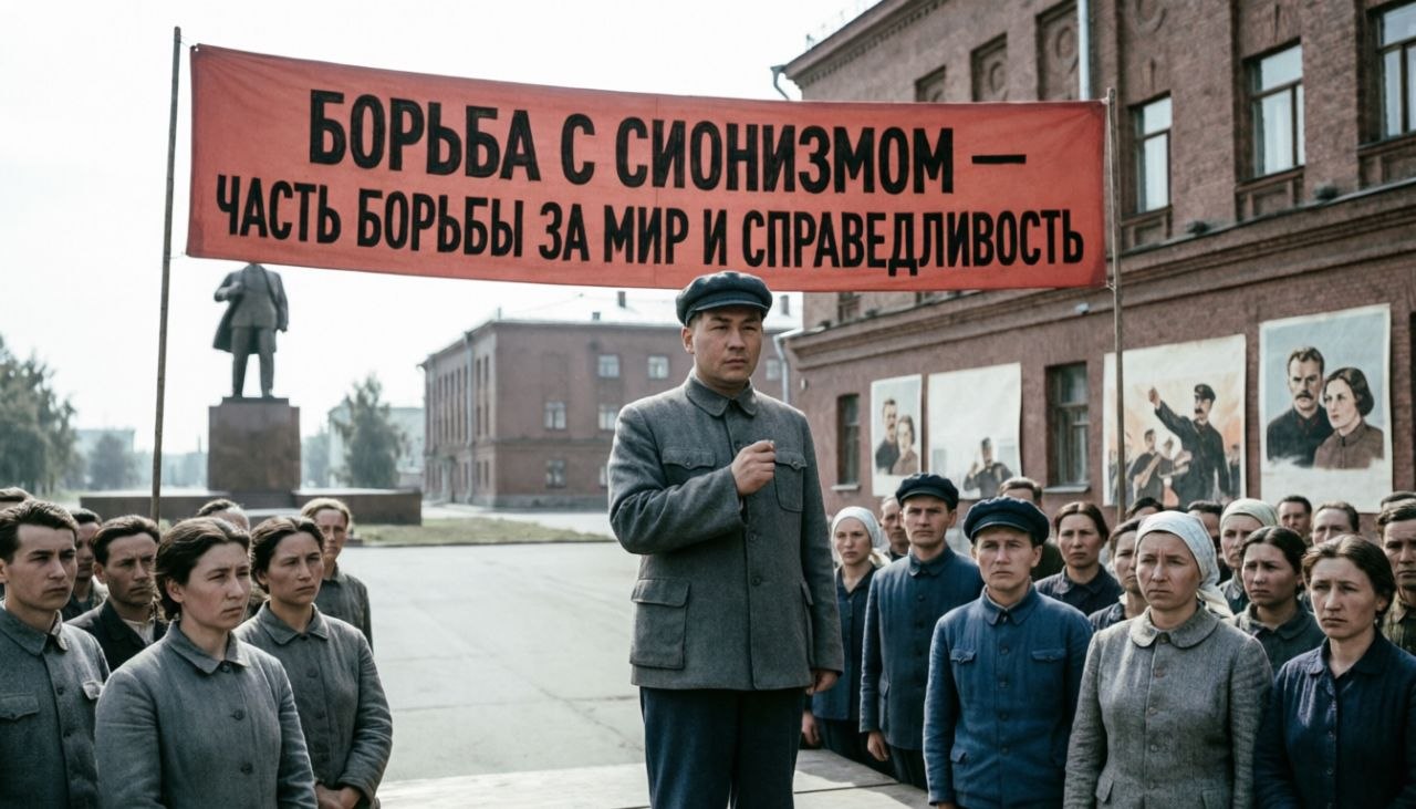 Борьба с сионизмом в СССР!