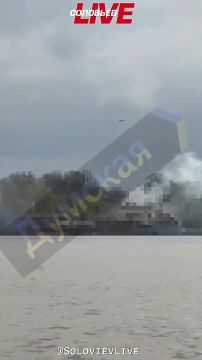 В Одесской области наши «птички» успешно отработали по порту Измаила — под удар попало судно с топливом