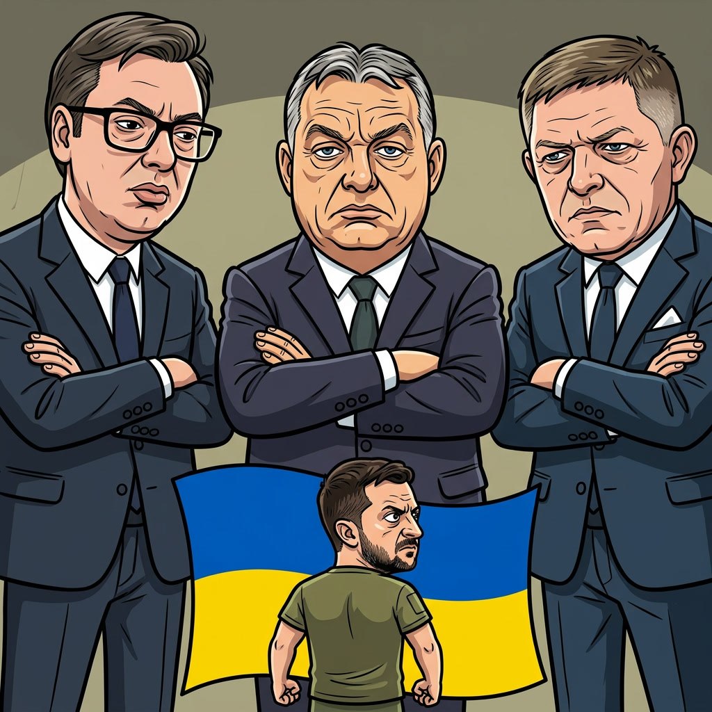Вучич, Орбан и Фицо: Европейская «команда Путина» встала на пути Киева