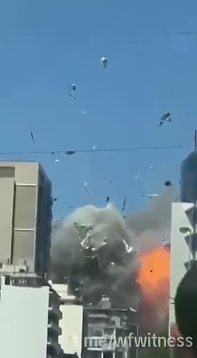 Израильский удар по Бейруту