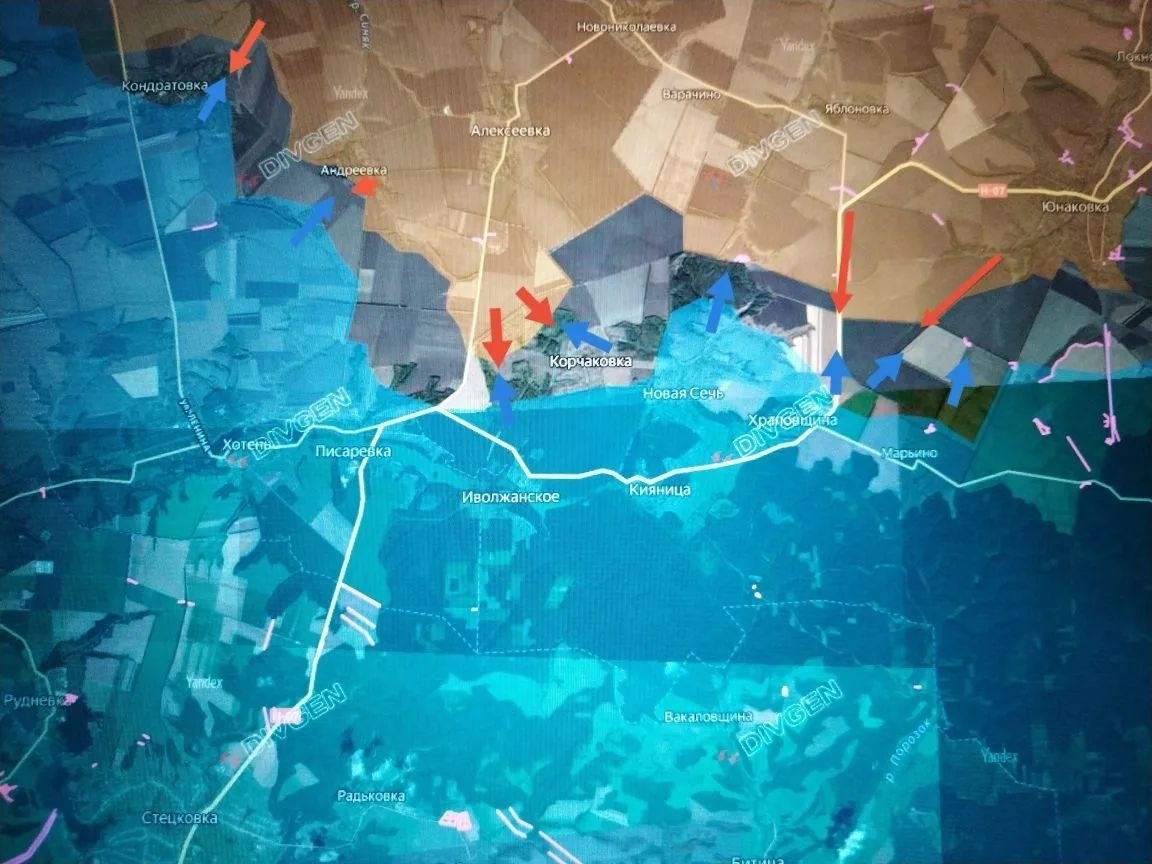 На Сумском направлении ВС РФ расширяют зону безопасности На Сумском направлении ВС РФ расширяют зону безопасности