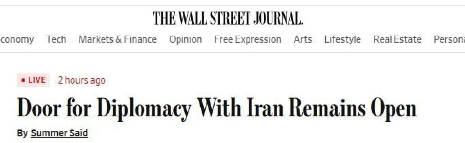 ������ ����������� ������ �������� �������� ������ ����� ��� � ������ ����� ������� ����������� � WSJ