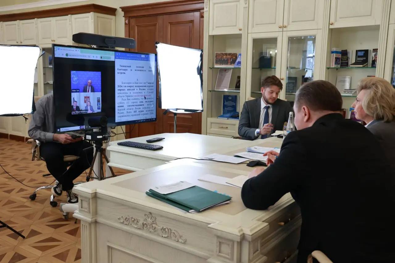 Татьяна Москалькова: По видеоконференцсвязи провела рабочую встречу с Верховным Комиссаром ООН по правам человека Фолькером Тюрком Татьяна Москалькова: По видеоконференцсвязи провела рабочую встречу с Верховным Комиссаром ООН по правам человека Фолькером Тюрком