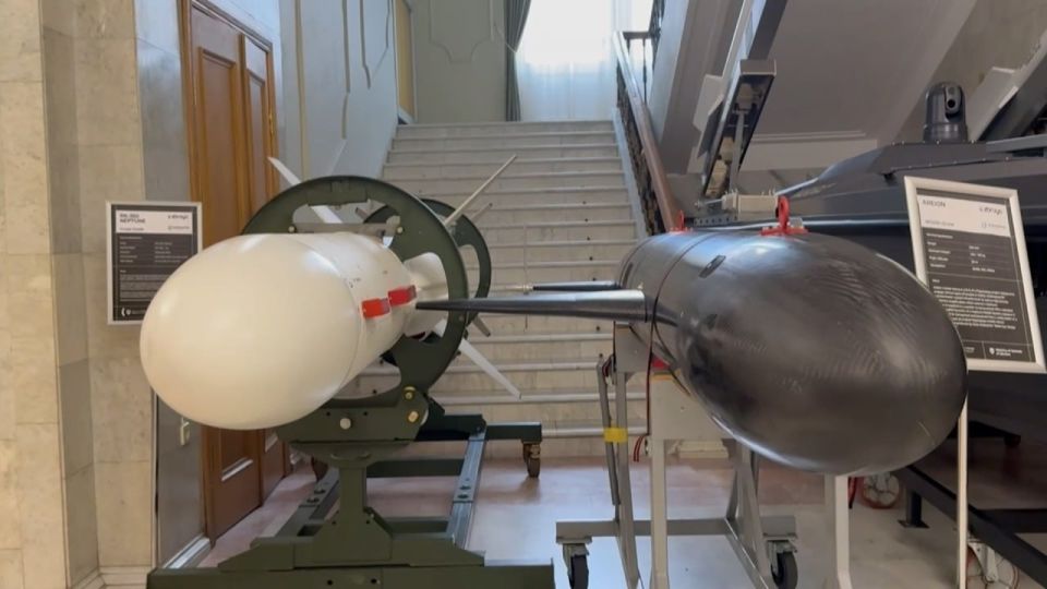 Новая украинская крылатая ракета Areion, представленная на выставке в Киеве Новая украинская крылатая ракета Areion, представленная на выставке в Киеве
