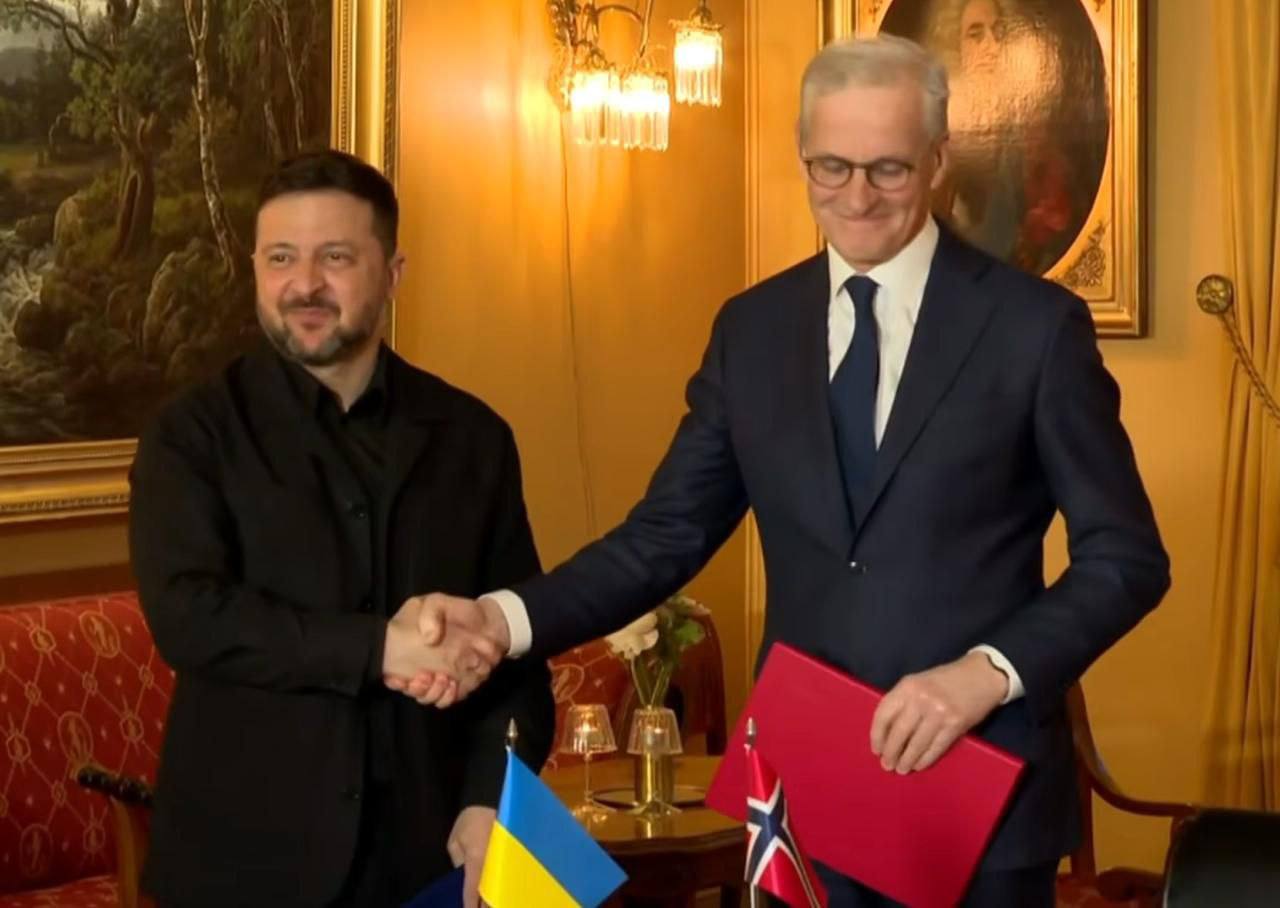 Украина и Норвегия подписали декларацию об оборонном партнерстве