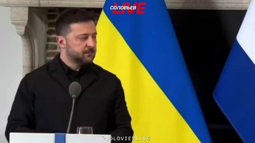 Даже собственный переводчик не выдержал киевского клоуна