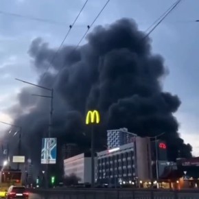 Символичное фото: утренний Киев после ночного российского ракетно-дронового удара возмездия