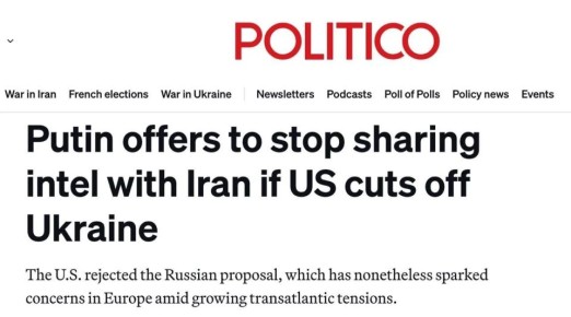 ������� ��������: ������ ���������� ��� ������: ������ ���������� �������� ���������������� �����, � ��������� ���������� �������� �� ������� - Politico