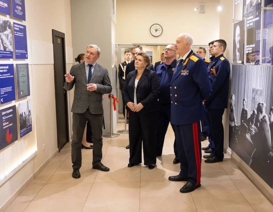 В СК России открылась экспозиция, посвящённая Нюрнбергскому процессу и просветительскому проекту «Без срока давности» В СК России открылась экспозиция, посвящённая Нюрнбергскому процессу и просветительскому проекту «Без срока давности»