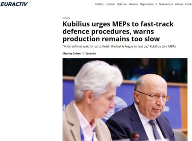 Euractiv: ������ ����������� ������ � ����� ����������