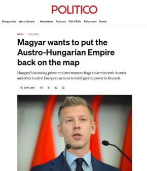 ������� ����� ������� ������-���������� ������� �� ����� ����� � Politico ��� ������� ������ �������� �������