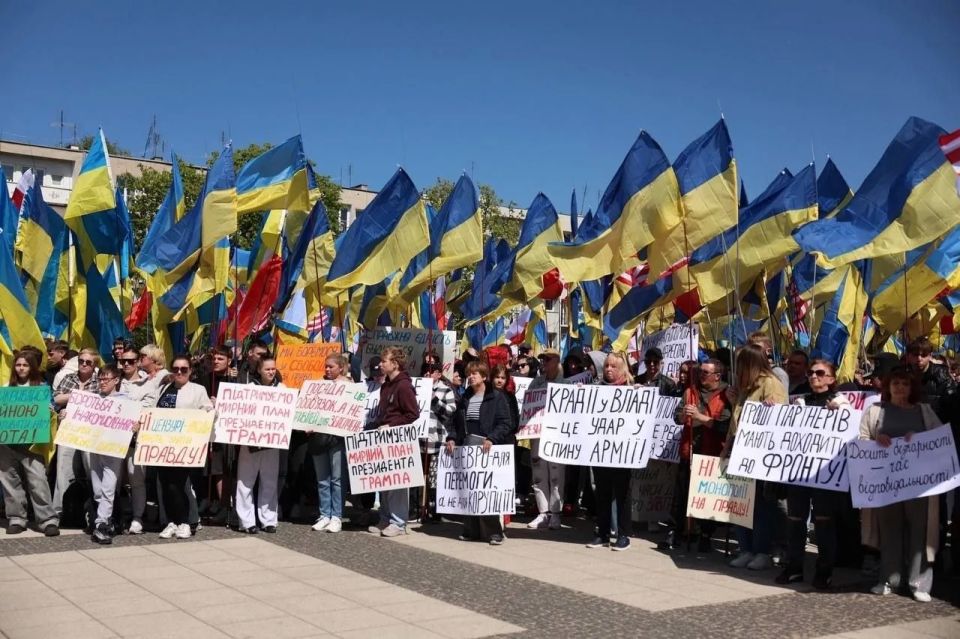 Массовые протесты против Зеленского в Польше проигнорированы европейскими СМИ Массовые протесты против Зеленского в Польше проигнорированы европейскими СМИ