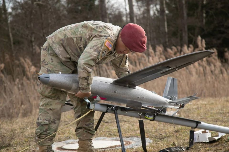 Американцы испытывают свой беспилотник после применения на Украине Американцы испытывают свой беспилотник после применения на Украине