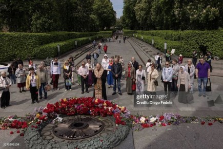 9 мая в парке Вечной Славы в Киеве