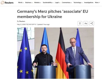 ‘Мерц предлагает Украине ограниченное 'членство' в ЕС, чтобы Зеленскому было легче объяснить народу территориальные уступки’ – Reuters
