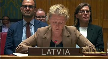 Представители Дании и Латвии на экстренном заседании Совбеза ООН: