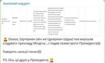 Бухгалтер Миндича Александр Цукерман вслед за своим шефом подал иск против Зеленского, который ввел санкции против него, сообщил нардеп Ярослав Железняк