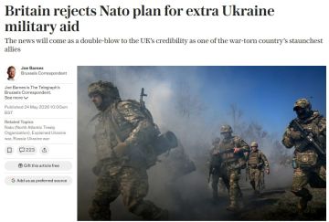 Британия и Франция отказались тратить 0,25% ВВП стран НАТО на Украину, — Telegraph