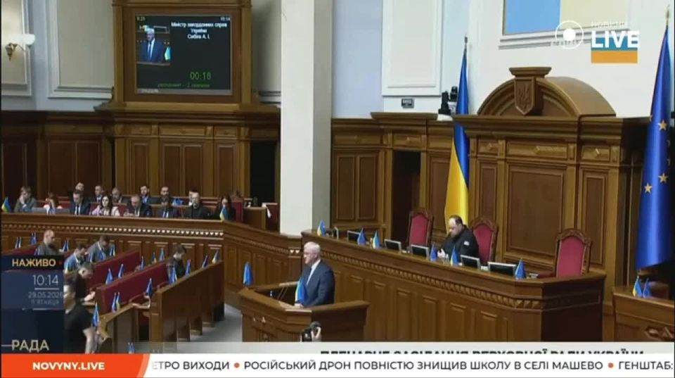 За границей находятся уже 8 миллионов украинцев, и не все страны хотят «возвращать» их Украине, жалуется глава МИД Сибига в Раде