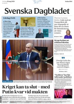 �������� ��������: ������� ��������� ������� � �������� ������ Svenska Dagbladet: ������ ����� ���������� ���, ��� ����� ��������� � ������