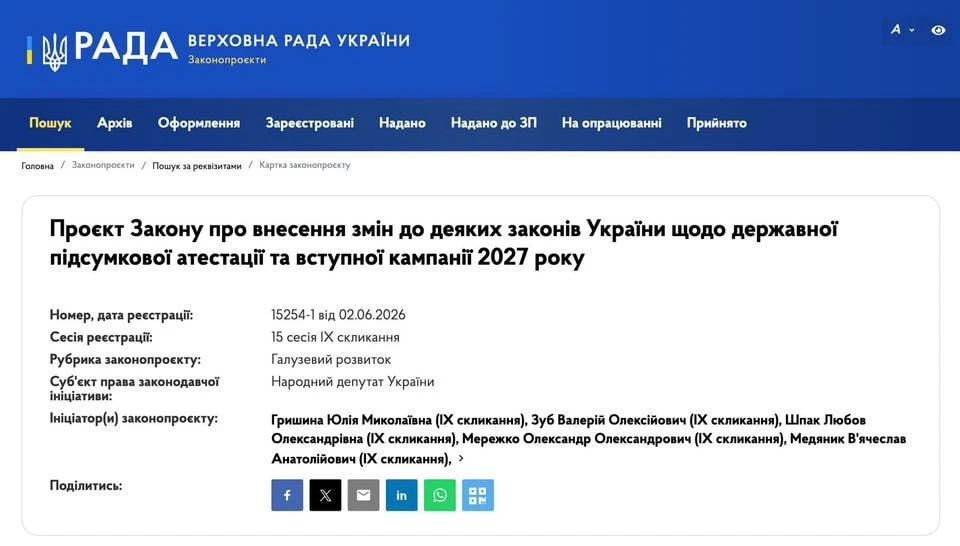 Математику могут убрать из обязательных предметов НМТ