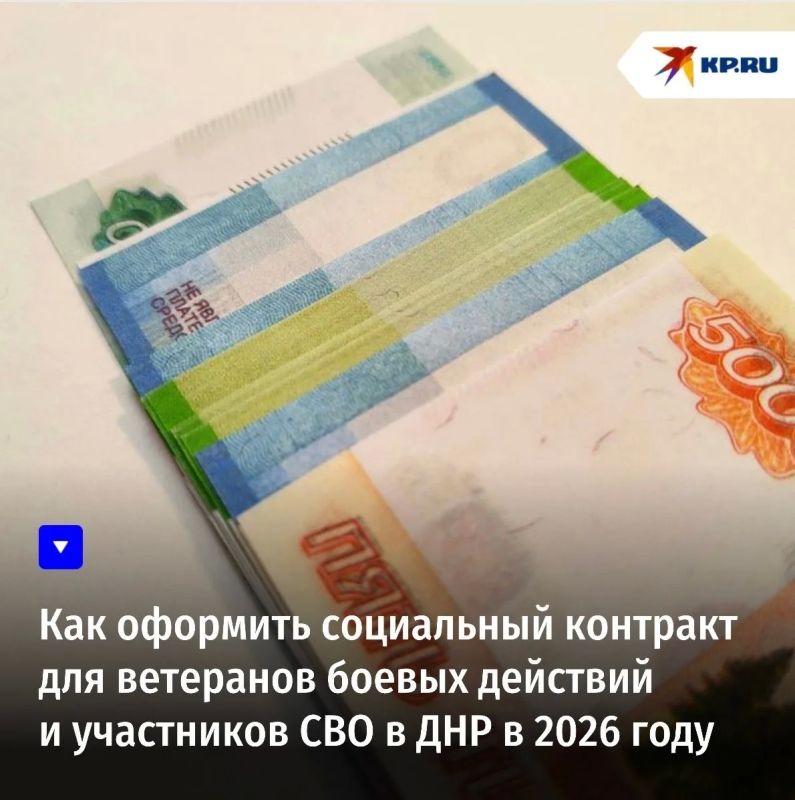 Как оформить социальный контракт для ветеранов боевых действий и участников СВО в ДНР в 2026 году
