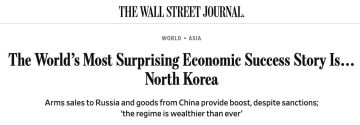 The Wall Street Journal называет Северную Корею "самой удивительной историей экономического успеха в мире"