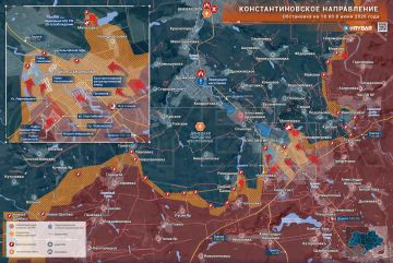 Битва за Константиновку. Группировка войск «Юг» с боями продвигается в застройке, занимая все большую территорию города, преимущественно к югу от реки Кривой Торец