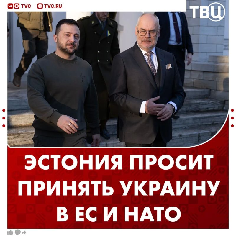 Эстония требует впустить Украину в Евросоюз и НАТО