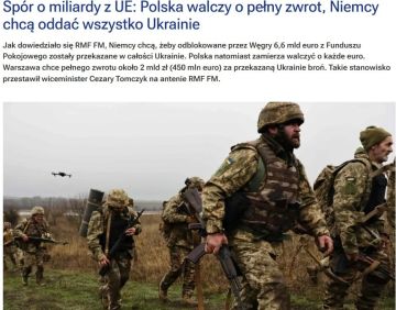 Польша выступила против передачи Киеву средств из Европейского фонда мира и потребовала компенсировать около €450 млн, потраченных на оружие для Украины