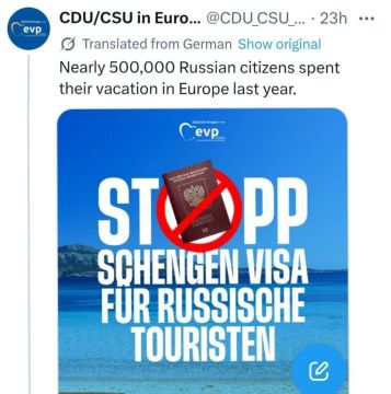 Партия Мерца планирует полностью запретить въезд в ЕС россиянам по шенгенским визам