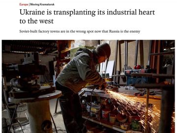 Владимир Корнилов: Журнал The Economist сегодня опубликовал репортаж об эвакуации Новокраматорского машиностроительного завода (НКМЗ), некогда одного из крупнейших в мире, на самый запад Украины - в поселочек Перечин...