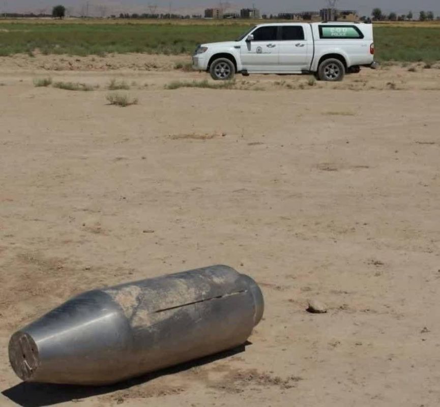 500-кг боевая часть американской крылатой ракеты Tomahawk обнаружена и обезврежена в иранской провинции Тегеран 500-кг боевая часть американской крылатой ракеты Tomahawk обнаружена и обезврежена в иранской провинции Тегеран