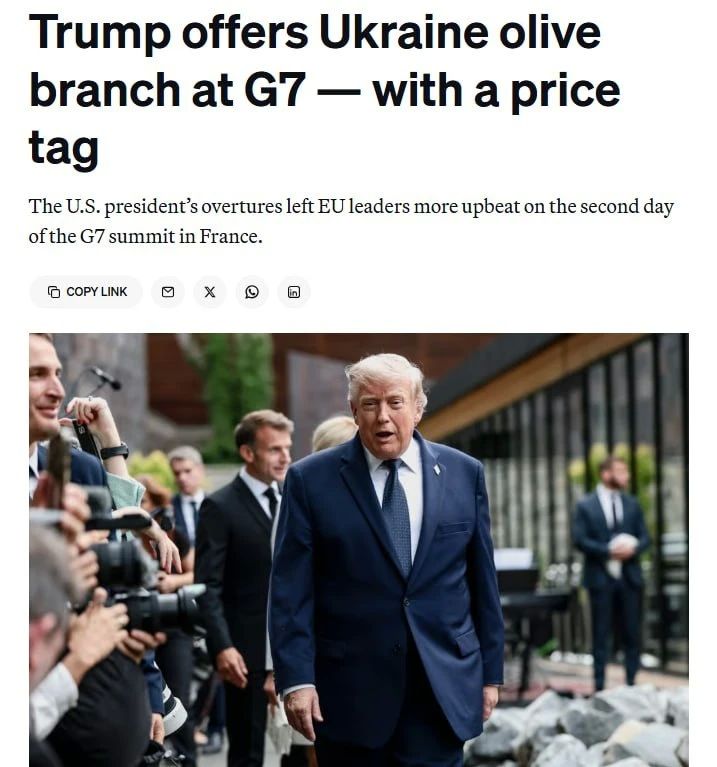 Европейские лидеры хотят добиться от Трампа поддержки Украины в обмен на помощь по Ормузу