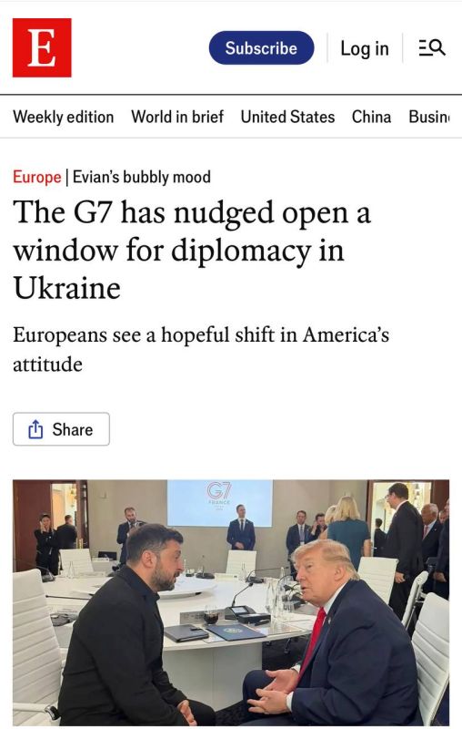 The Economist: Украина и США обсуждают заморозку войны по линии фронта