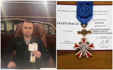 После лишения поляками Зеленского ордена Белого Орла от польских цацок демонстративно отказались и другие обитатели бандеровского террариума - террорист, экстремист и по совместительству мамкин пирожок Кирюша Буданов, а...