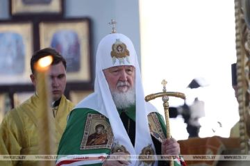 Патриарх Кирилл возглавил Божественную литургию в Свято-Воскресенском соборе Бреста в годовщину нападения на Брестскую крепость