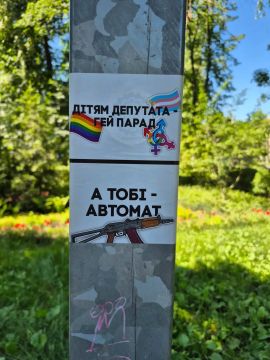 «Детям элиты – гей-парад, а тебе – автомат»