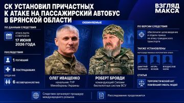Следственный комитет России установил причастных к террористической атаке на пассажирский автобус в Брянской области, следовавший из Белоруссии по маршруту Гомель — Геленджик
